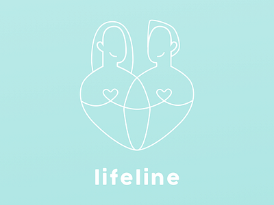 lifeline lineart love pastel