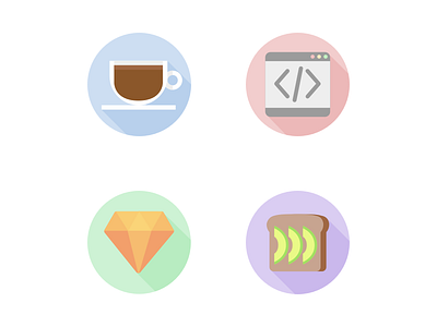 misc icons icons logo pastel