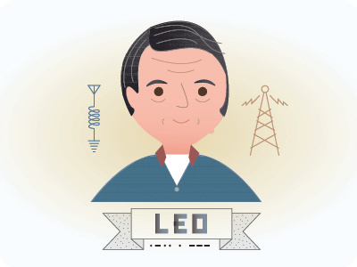 Leo Gary digital illustration portrait vector