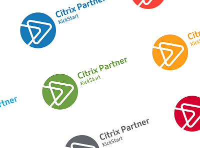 Citrix Kickstart branding design logo logotype