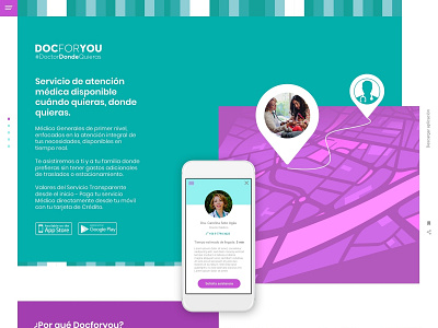 Docforyou startup Web design