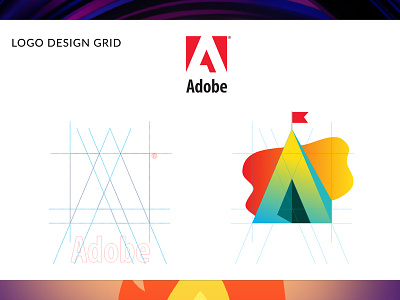 Logo Camp Adobe design grid logo illustration logo logotype