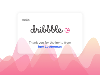 Hello Dribbble debut