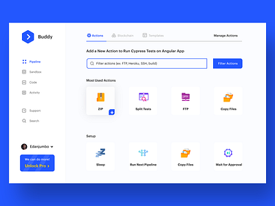 Buddy Playoff app buddy buddy playoff dashboard invision invisionstudio minimal playoff sidebar ui ux