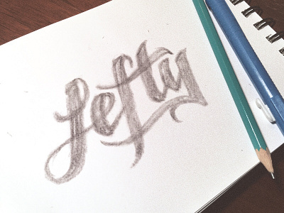 Lefty calligraphy doodle hand lettering left left handed lefty lettering pencil script sketch sketchbook typography