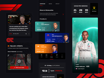 Formula One App Concept