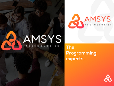 Amsys- A logo