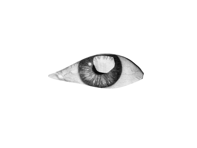 Like a bullet from a gun davidcallow drawing eye illustration minimal monochrome pencil realism