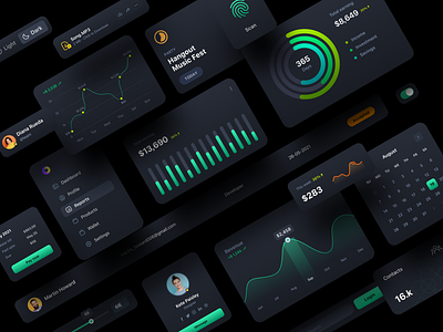 UI Components | Dark