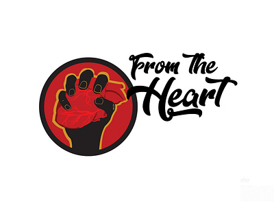 Day 12 From The Heart logo logo design logo design challenge logo design concept