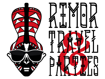 Rimor Travel & Parties design illustraion kenya logo logo design logo design concept