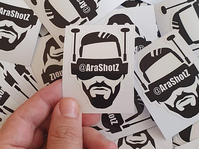 Drone Artist Branding arashotz brand drone filipfilipov instagram logo portrait profile stickers