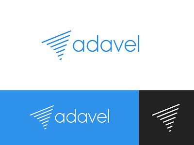 Adavel business branding clean consulting identity branding logo app logo design logotype