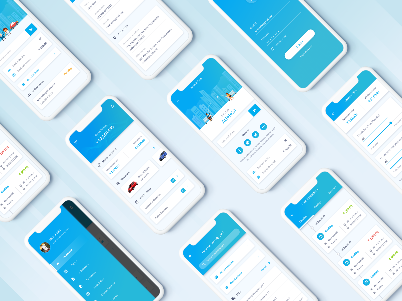 Justconnect - App Design By Hirak Saha On Dribbble