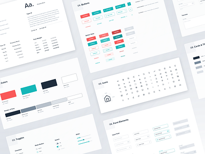 Design System | Style Guide app design branding buttons color component library design language design system flat forms grid layout guidelines icons interface library style guide typogaphy ui webdesign wireframe