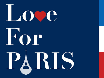 A Tear For Paris paris tear the other red white and blue