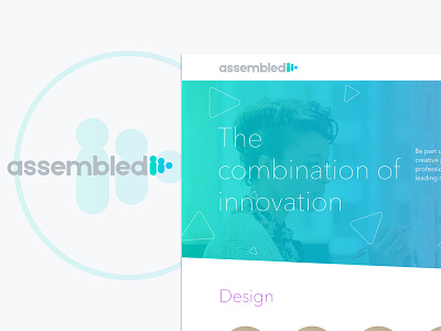 Assembled - An online conference for creatives assembled brand colours design development event innovation marketing online website