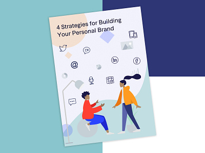 Personal Brand... Who needs it? YOU! brand brand and identity branding color colours design ebook ebook cover illustration