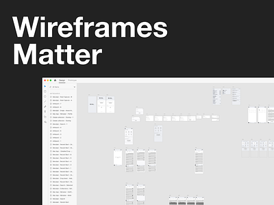 Wireframes Matter colours design ui ux ui ux design wire frames wireframe design wireframes