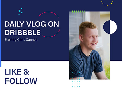 Starting a Daily Vlog on Dribbble! - Turn sound on app april fools colours tutorial ui vlog