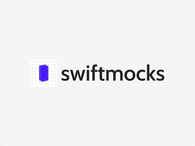 Swiftmocks logo brand branding colours identity logo typography
