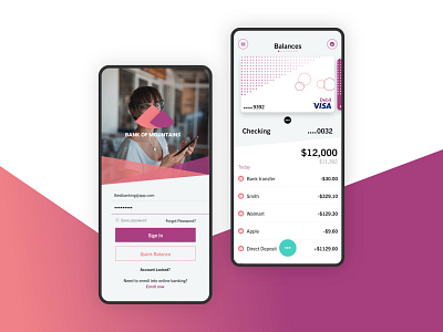 Banking App UI