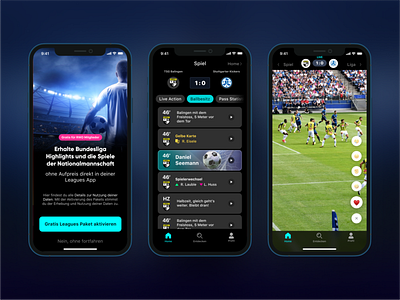 Leagues Football App