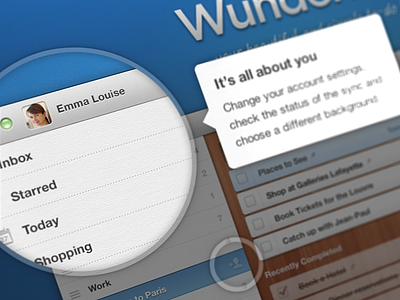 Welcome to Wunderlist 2 6wunderkinder app help intro loupe mac magnifier tooltips welcome wunderlist