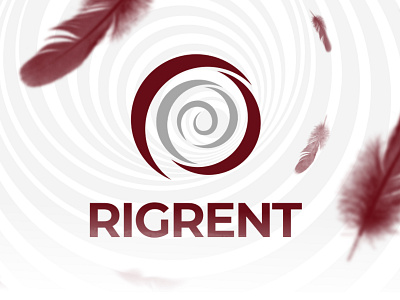 Logo & Corporate style - Rigrent design illustration logo