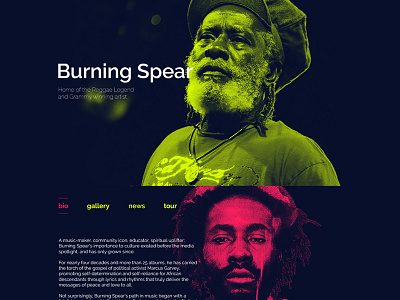 Burning Spear mockup