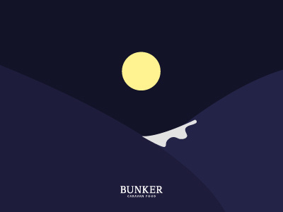 Bunker caravan illustration