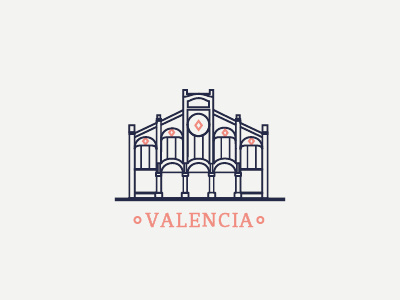 Valencia city icons