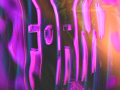 FORM client work form liquid psychedelic rave art texture trippy type typography