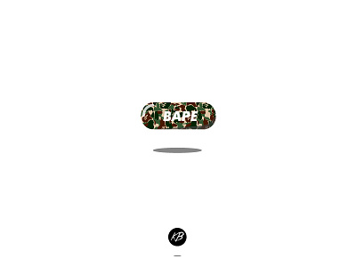 Bapedribble bape colors minimal new shot