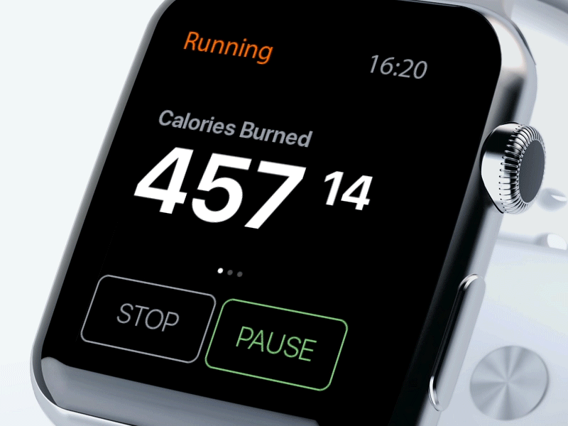 Fitness app for Apple Watch