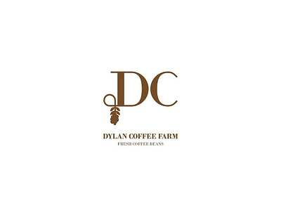 Dylan Coffee challenge coffee logo monogram