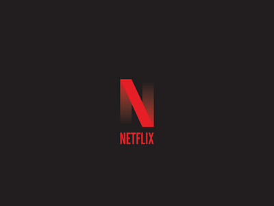 Netflix Logo Redesign. icon logo rebrand typography