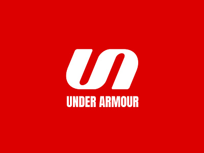 Under Armour Logo Redesign branding design font logo minimal print vector