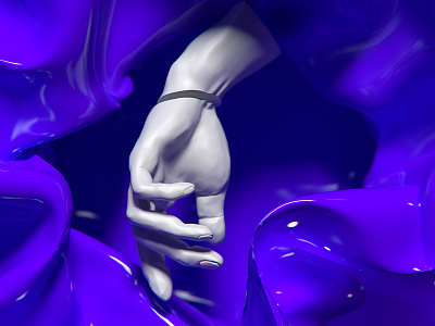 purple hand 3d abstract alperdurmaz animation art design designer digital art digitalart illustration lighting motiondesigner styleframe visual arts