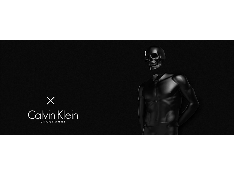 Banner - ✖️ ✖️ ✖️ 3d ad art banner black calvinklein dark design man skull underwear xxx