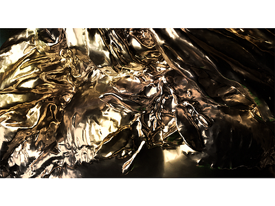 GOLD 3d abstract alperdurmaz animation art black dark design face gold