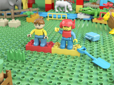 LEGO - Style Frame