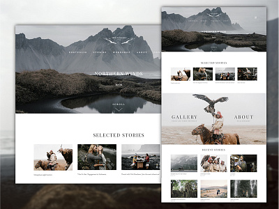 Traveler and photographer website