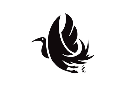 Bird logo app appdesign bird logo black branding illustration logo logos logotype negative space simple simple bird simple logo white