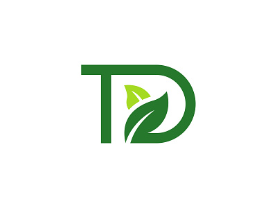 Gardener logo branding d garden gardening leaf logo logo design minimal simple t vector
