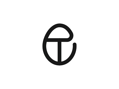 Egg Tec app app logo black branding design egg flat icon logo logo design negative space simple tec tech logo typography ui ux vector web