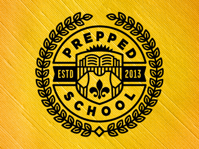 Prepped School Logo clothing logo school