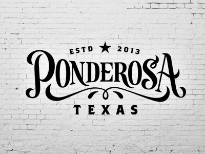 Ponderosa Script