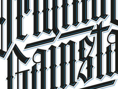 Og Blackletter blackletter condensed custom type