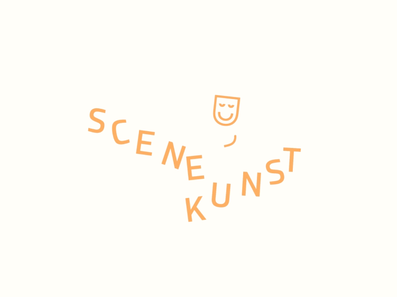 Scenekunst Logo Animation acting animation drama fantasy fun kids logo logo animation school theater